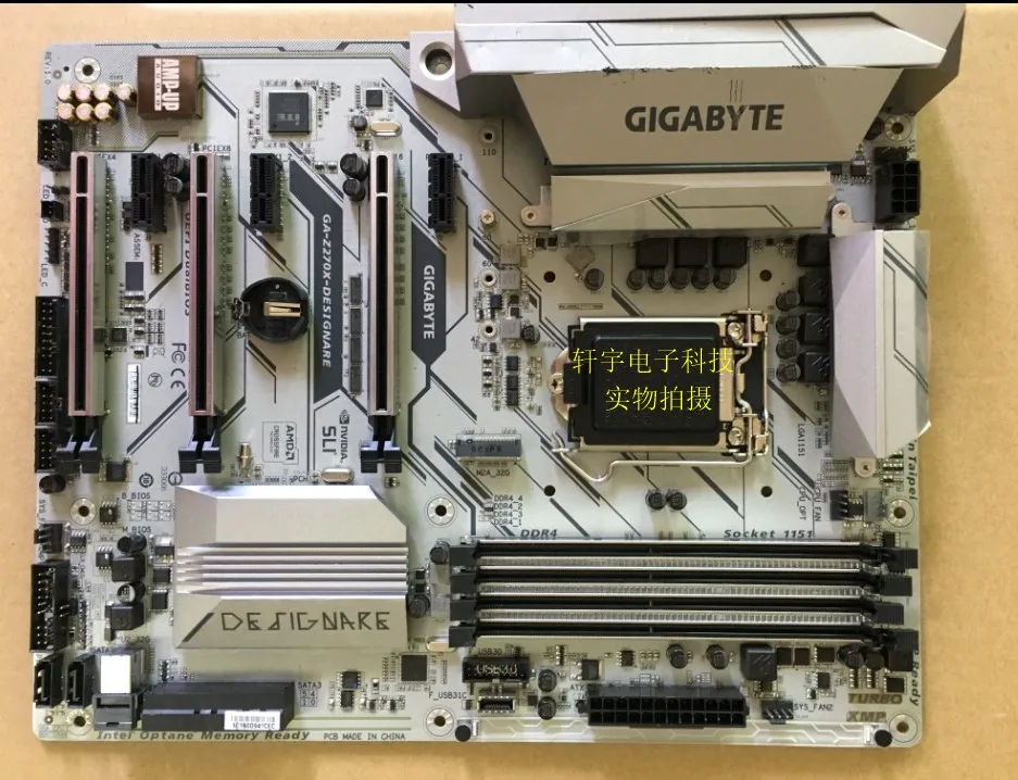 LGA1151 For Gigabyte GA-Z270X-DESIGNARE Original Used Desktop Z270 Motherboard Z270X-DESIGNARE DDR4 USB3.0 SATA3 | Компьютеры и офис