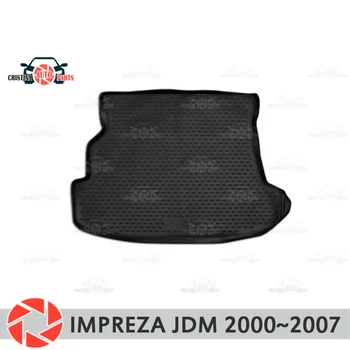 

Trunk mat for Subaru Impreza 2000~2007 trunk floor rugs non slip polyurethane dirt protection interior trunk car styling