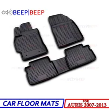 Для Toyota Auris 2007-2013 Автомобильные Коврики Ковры авто коврики водонепроницаемая пыле Тюнинг автомобилей интерьера