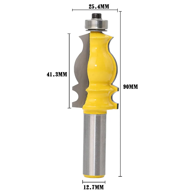 1 шт. архитектурная Лепка фреза-1/" хвостовик 12 мм хвостовик шип резак для деревообработки инструменты-RCT-18002