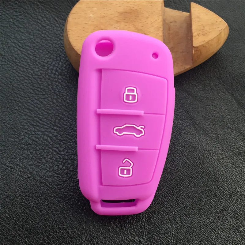 Силиконовые Ключи чехол для Audi Sline A3 A5 Q3 Q5 A6 C5 C6 A4 b6 b7 B8 TT 80 s6 авто Обложка Key Holder протектор Интимные аксессуары