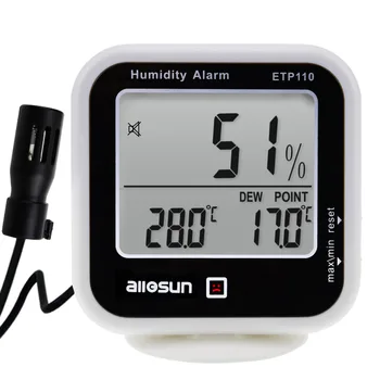 

Digital Indoor/Outdoor Hygrometer and Thermometer Thermo-hygrometer 14~140degF Handheld/ Wall-mount/ Desktop Temperature Monito