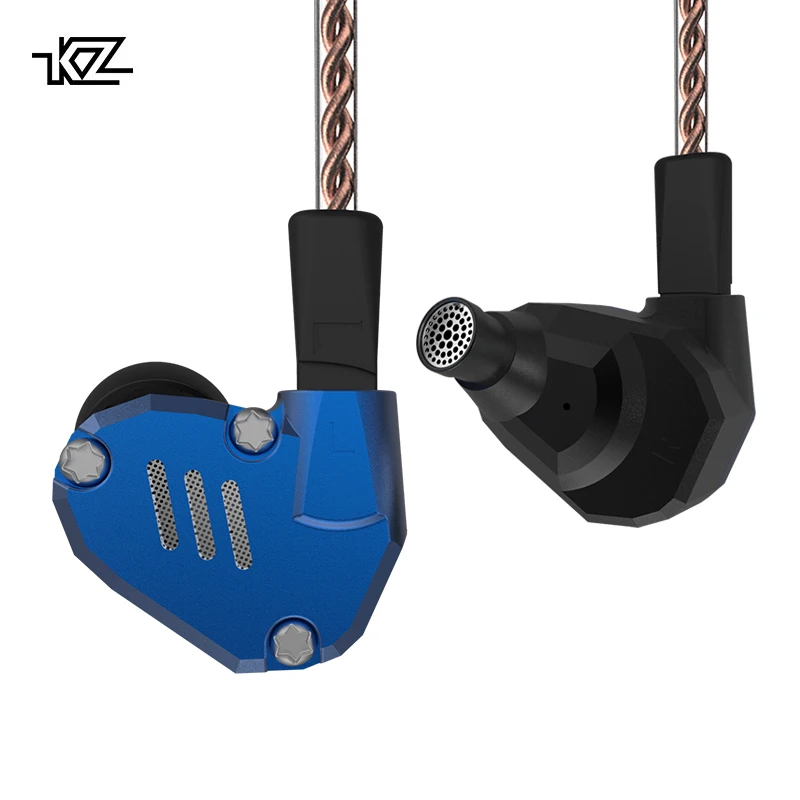 

KZ ZS7 Earphones 4BA+1DD Hybrid In Ear Headphones HIFI Bass Headset DJ Monitor Earphone Earbuds KZ ZS6 AS10 ZST ES4 ED16 BA10