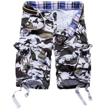 Geek летние мужские комбинезоны камуфляжные Средние брюки