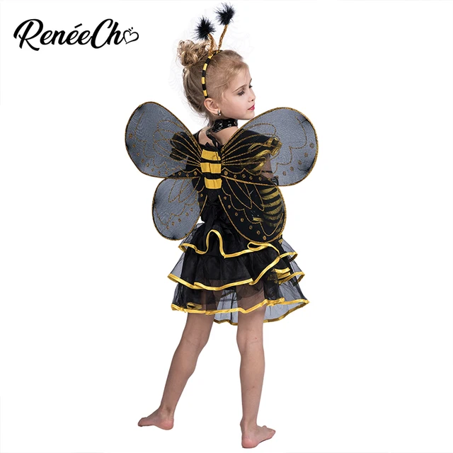 Halloween Costume For Kids Girl Bee Costume Cosplay Cute Child Sunny ...
