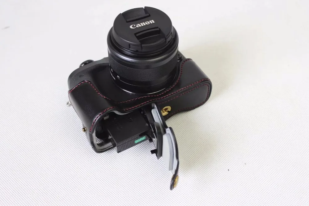 Leather Case Canon M6 Canon Accessories Canon Eos M6 Half Case