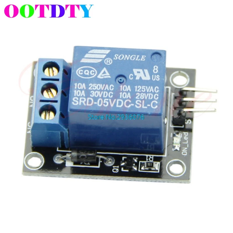

5V 1-Channel Relay Module Low Level Triger for Arduino PIC AVR APR12_30