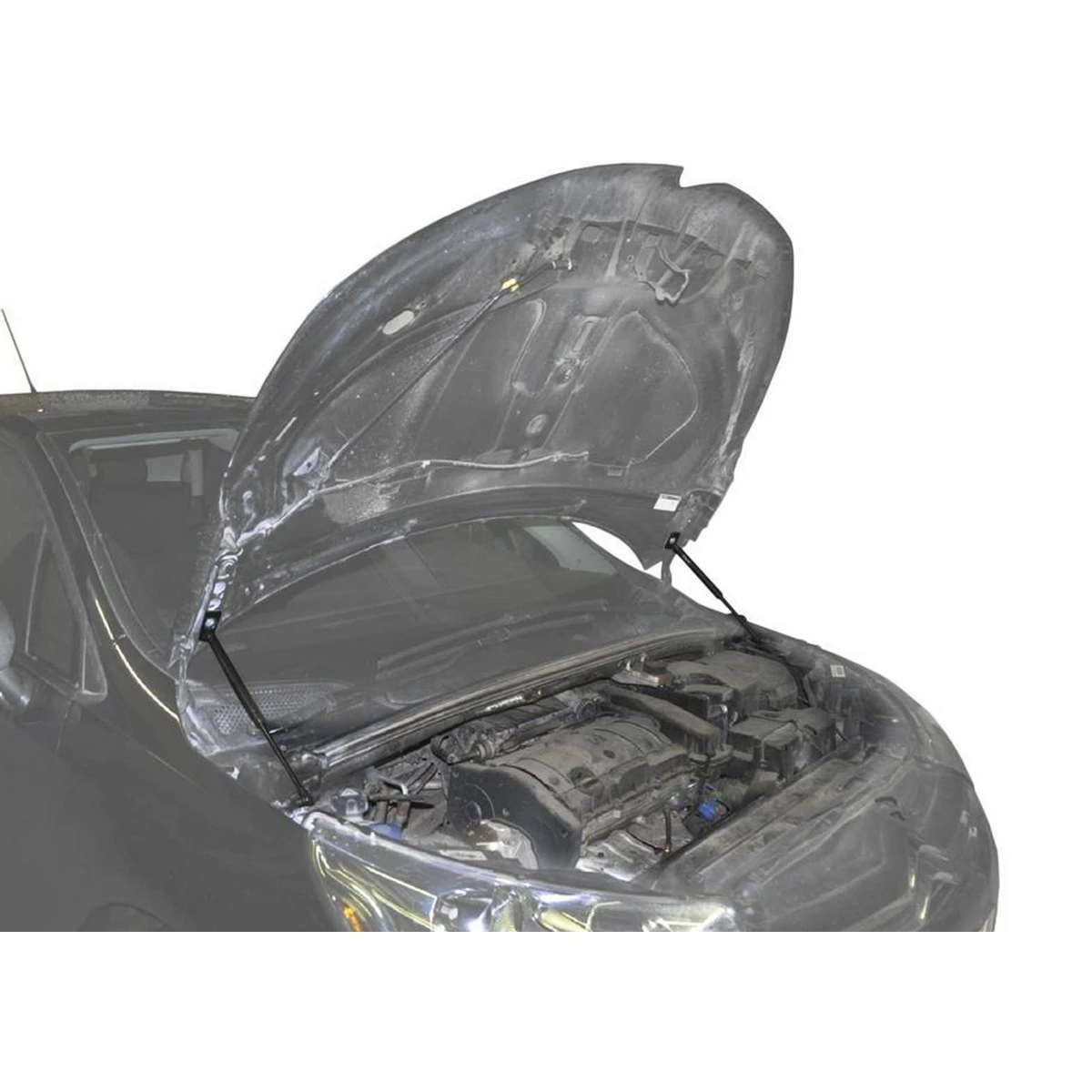 Упоры капота Rival A.ST.1201.1 (для Citroen C4 cпособствуют плавному открытию/закрытию капота, амортизаторы 2 шт.)