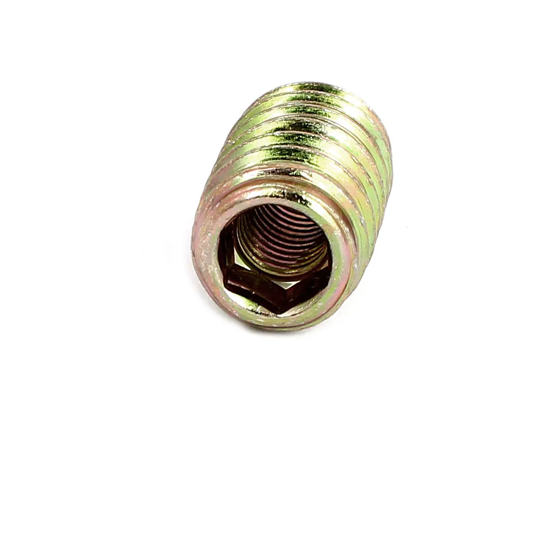 25 PACK M8 x 20 MM HEX DRIVE UNHEAD NUT THREADED FOR WOOD TYPE E INSERT NUTS