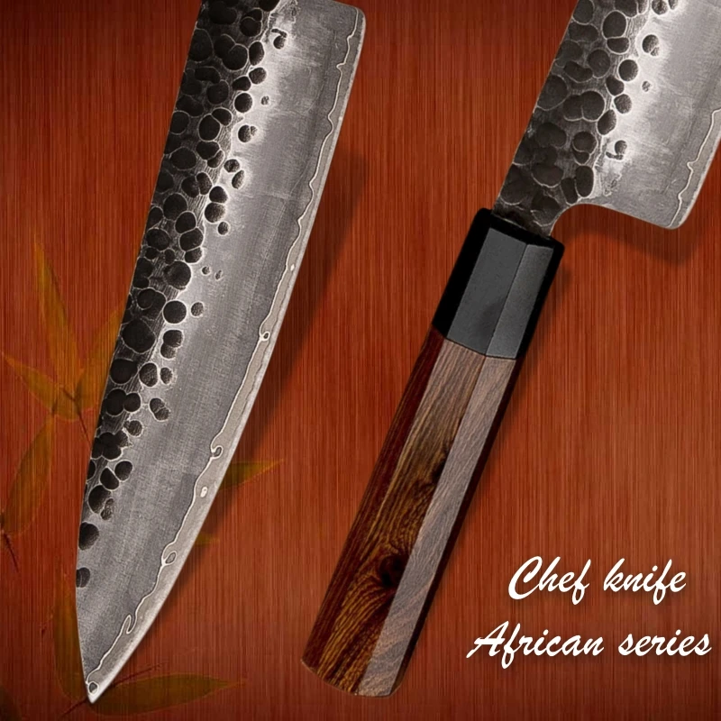  Handmade Chef Knife 3 layers Japanese AUS10 steel Kitchen Knives ECO Friendly Cooking Tools Vegetab - 32982253907