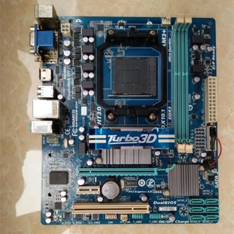 Материнская плата для Gigabyte оригинальная б/у настольного компьютера 880GM-D2H 880G Socket