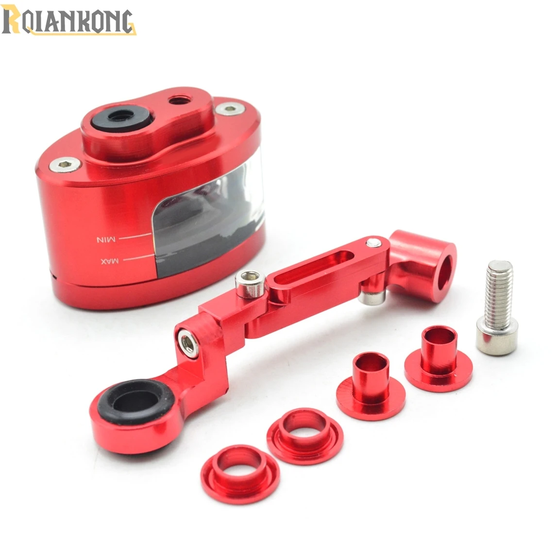 

Universal Motorcycle Brake Fluid Reservoir Oil Tank have mounting kit For SUZUKI SV 650 sv650 sv650s aprilia pegaso TL1000S