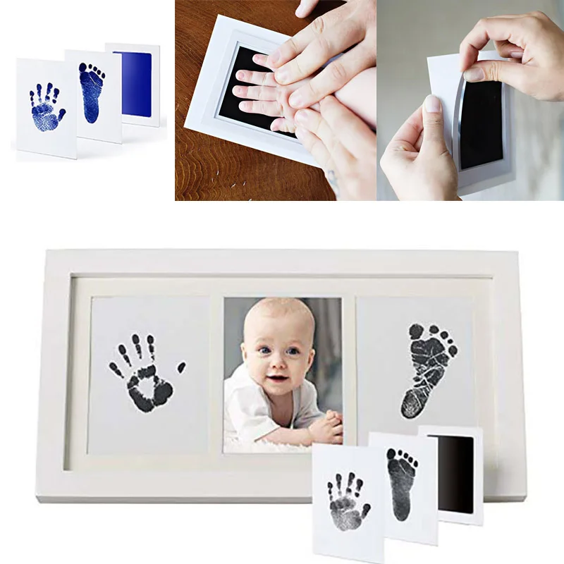 1set Non Toxic Newborn Baby Handprint Footprint Imprint Kit Infant