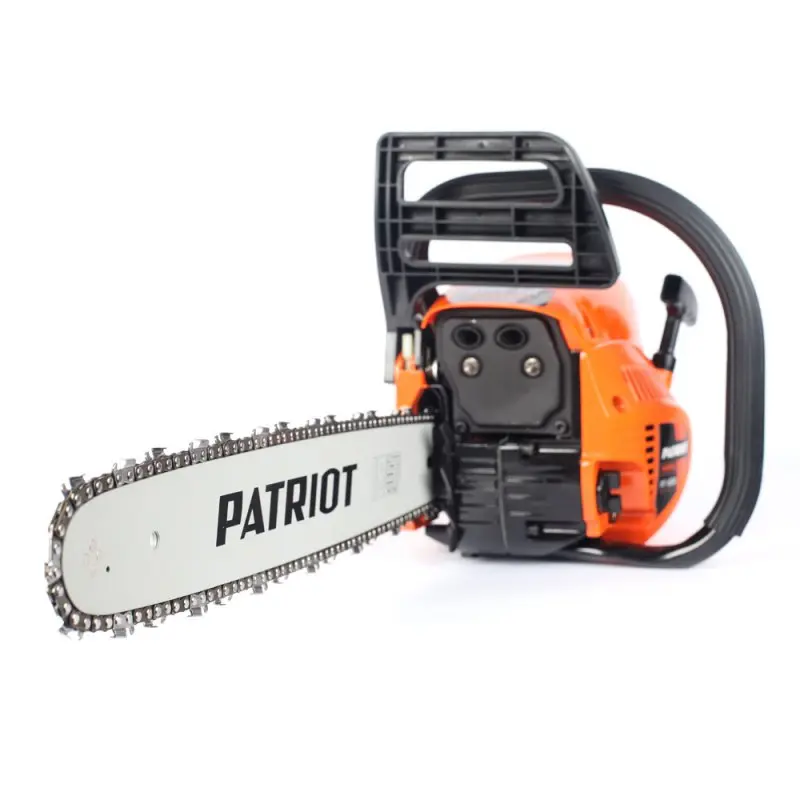 Пила цепная бензиновая PATRIOT PT 4518 Imperial (2-х тактный двигатель, мощность 2,9 л.с, 72 звена, облегченный запуск Easy Start, длина шины 450мм)