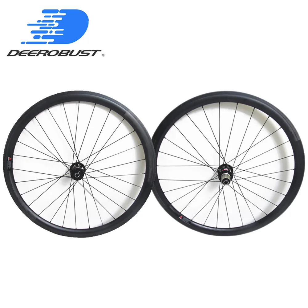 Novatec Disc Hub Cyclocross Bike Wheel 38mm Carbon Clincher Wheelset Disc Brake