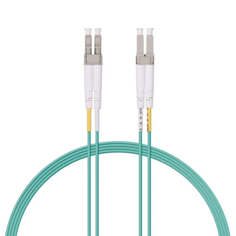 

10Gtek 2M(6.5ft) LC-LC OM3 Fiber Cable Multimode Duplex 10G 50/125 2mm Fiber Optical Jumper Patch Cord