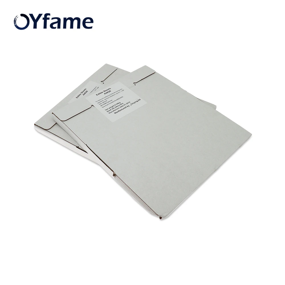Съедобная бумага для торта OYfame 25x A4 210*297 мм принтер украшения тортов