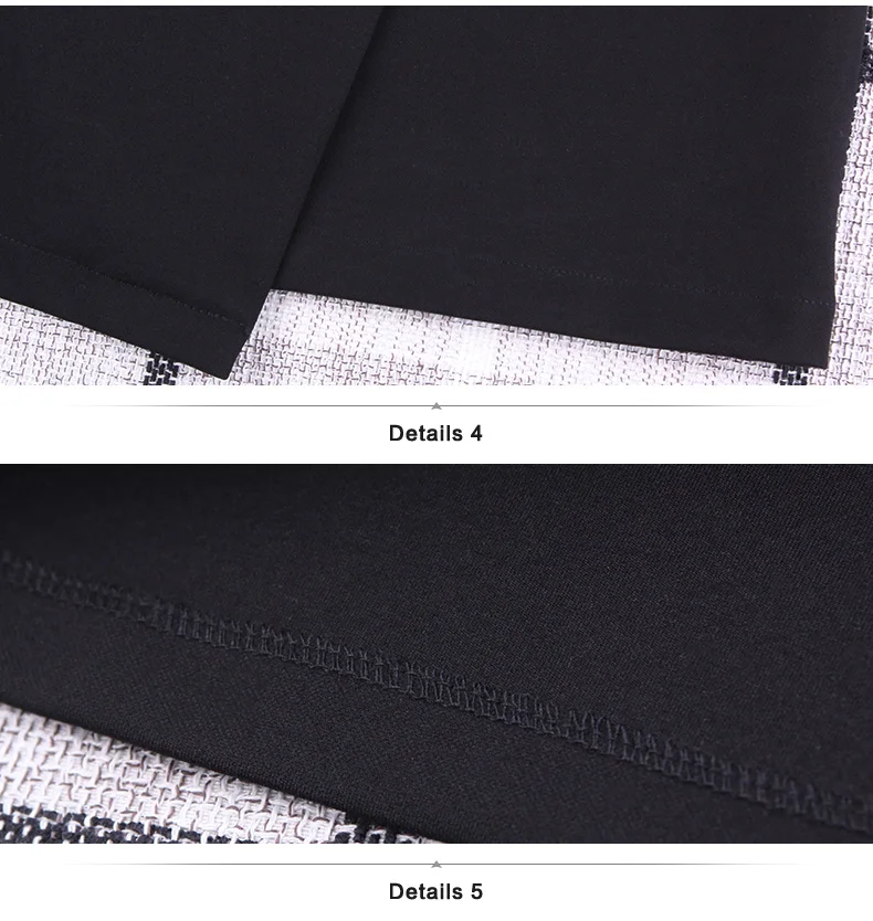 Новый 2018 вязать Асимметричная юбка Для женщин осенние черные C блестками Высокая талия Нерегулярные юбки S-3XL лоскутное Офисная Женская юбка