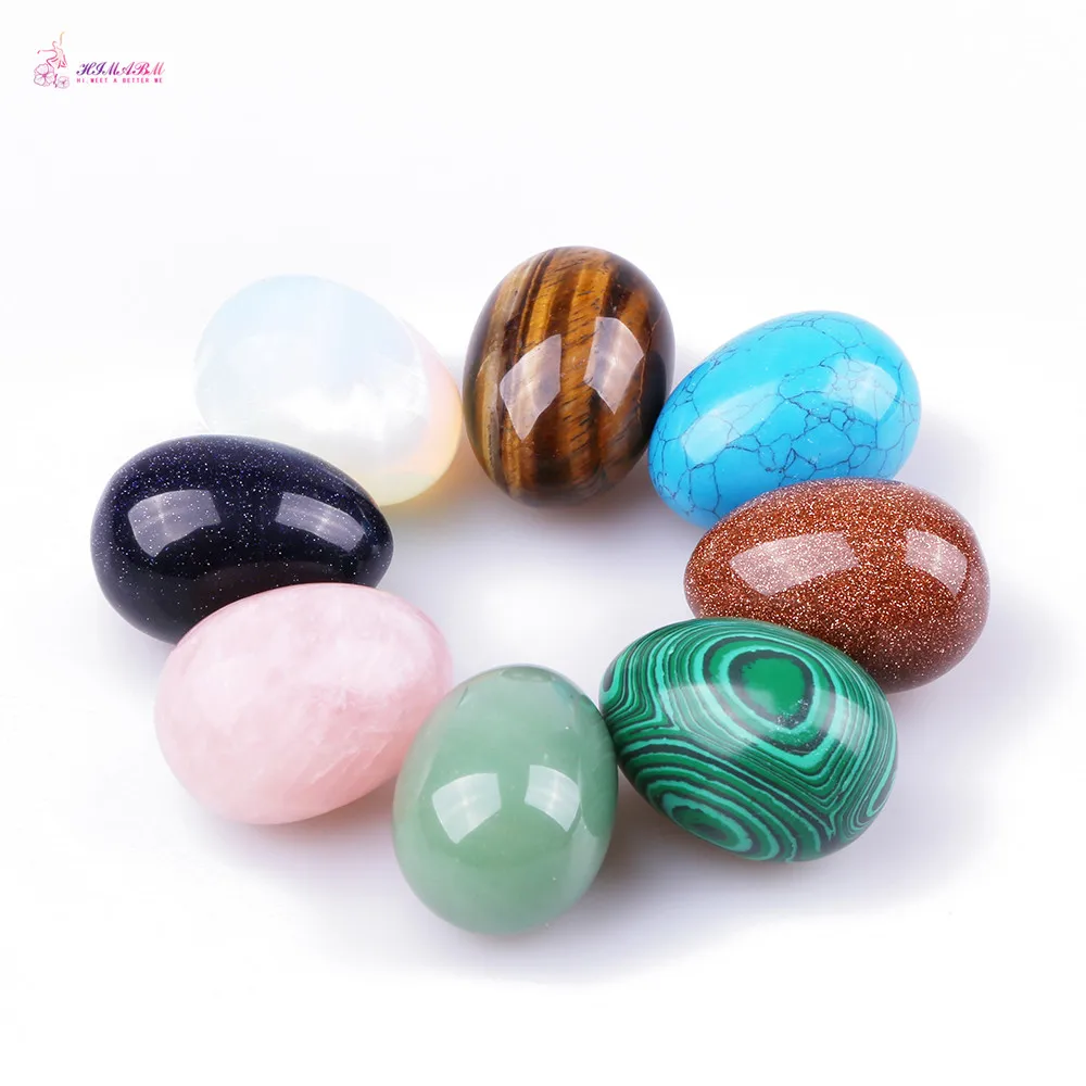 HIMABM 1 Pack Mixed Colour Undrilled Jade Egg For Kegel Exercise Chakra Massage Pelvic Floor Muscles Vaginal Yoni Ben Wa Ball HIMABM 1 Pack Mixed Colour Undrilled Jade Egg For Kegel Exercise Chakra Massage Pelvic Floor Muscles Vaginal Yoni Ben Wa Ball