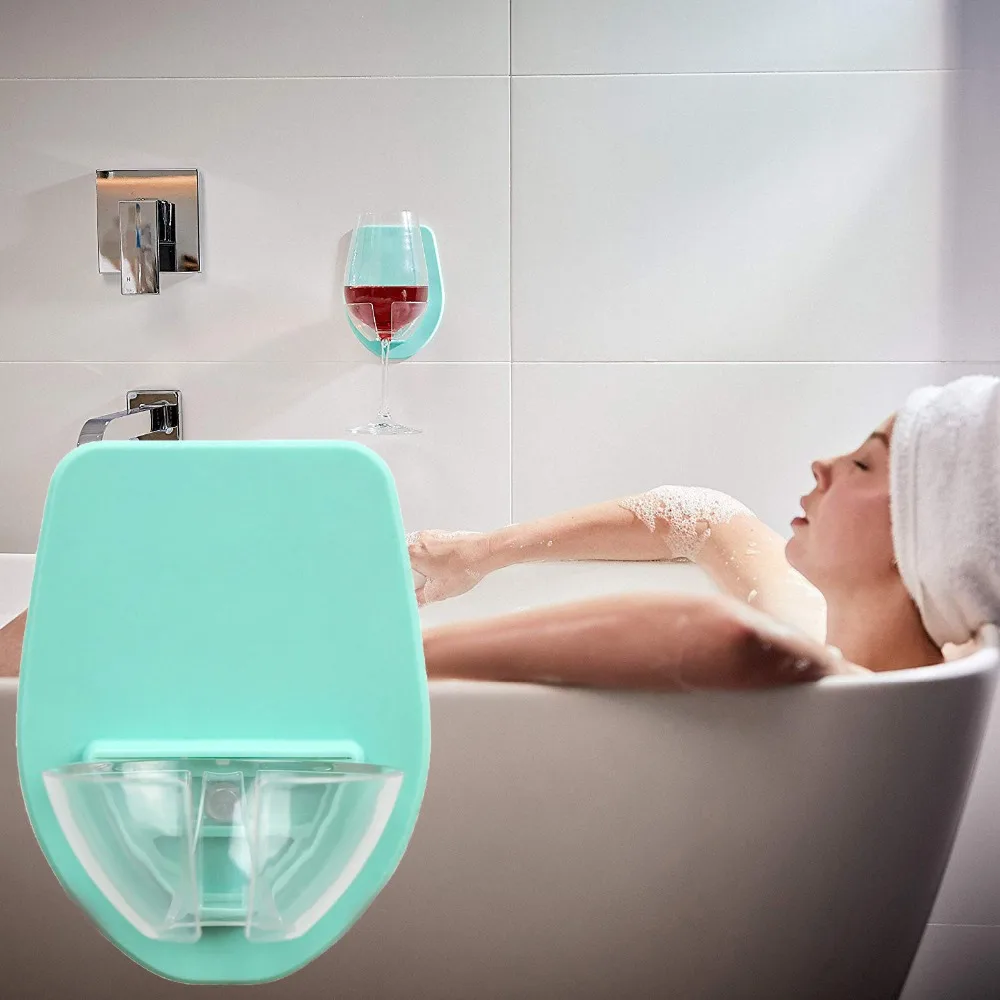 Wine Bottle Holder Wine Glasses Accessories Bar Watt Plastic Wine Glass