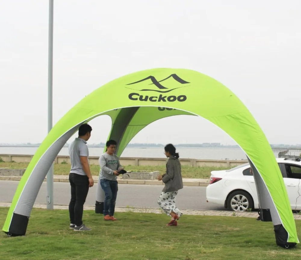 3x3 м надувной Профессиональный Большой Шатер События на открытом воздухе торговой выставки продвижения пляжный шатёр реклама воздушная палатка