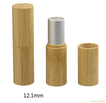 

Bamboo lipstick tube packaging material 12.1mm mold subsilver aluminum core#5899