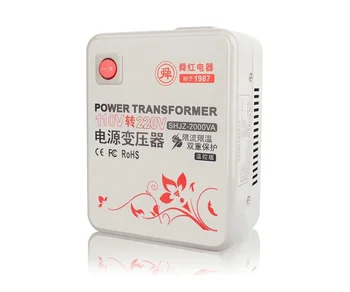 

2000W Work for Equipment Under 1600W Top Selling Voltage Converter Household Electrical Equipment 110V to 220V Power Transformer