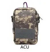 Тактическая многофункциональная поясная сумка, армейская тактическая сумка, камуфляжная охотничья сумка - Цвет: 4