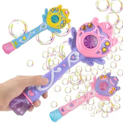 Eva2king розовый Волшебная палочка пузыря игрушки принцесса фея палку пузыри игрушки для детей девочек игры на открытом воздухе подарок на