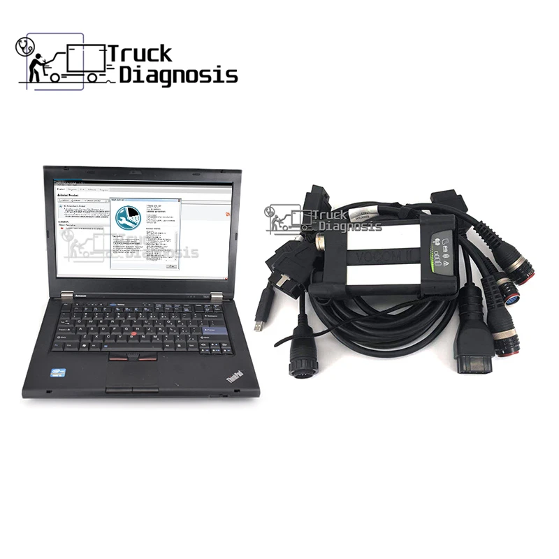 CF19 ноутбук для volvo Vocom II 88894000 + V2.7 PTT dev2tool Premium Tech tool Impact Prosis truck диагностический