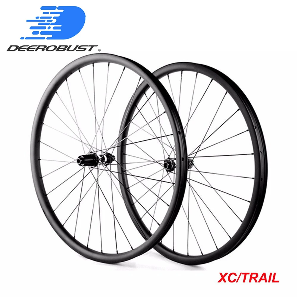 1301g 350S Boost 30 мм Широкие карбоновые MTB XC колеса сквозной оси клинчерная бескамерная