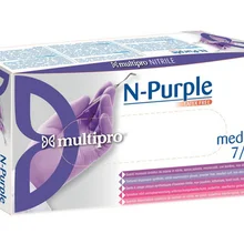 Нитриловые рабочие Перчатки Фиолетовые 100 шт