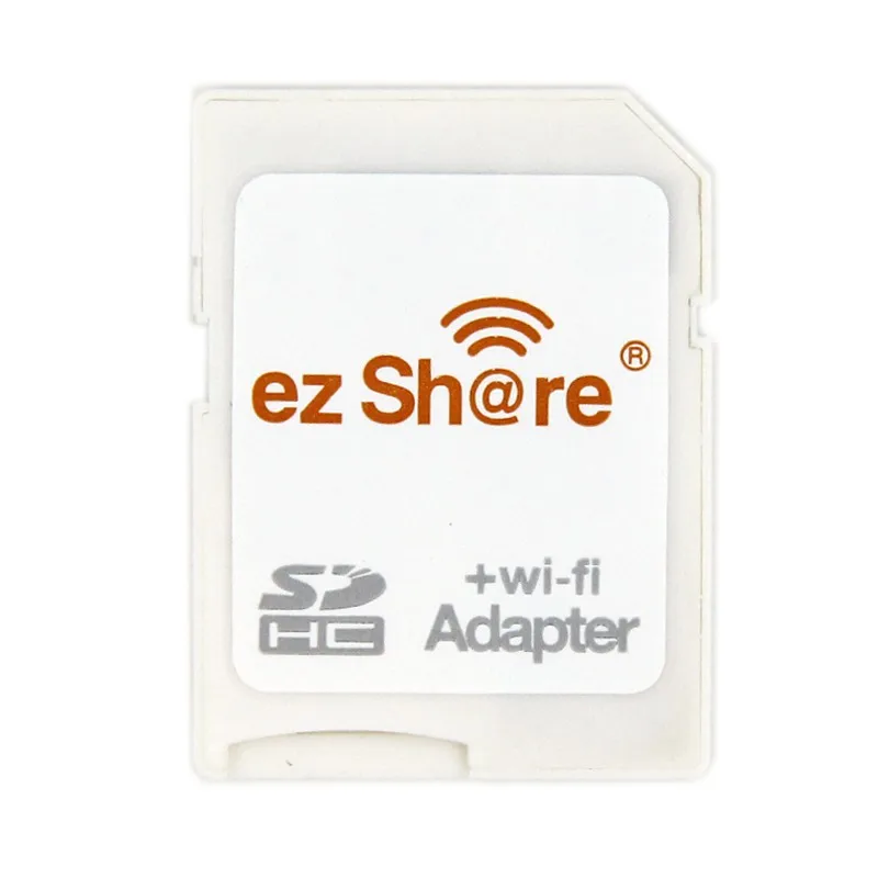 Бесплатная доставка! Новейший белый Ezshare micro sd wifi адаптер Поддержка 8G 16G 32G карта