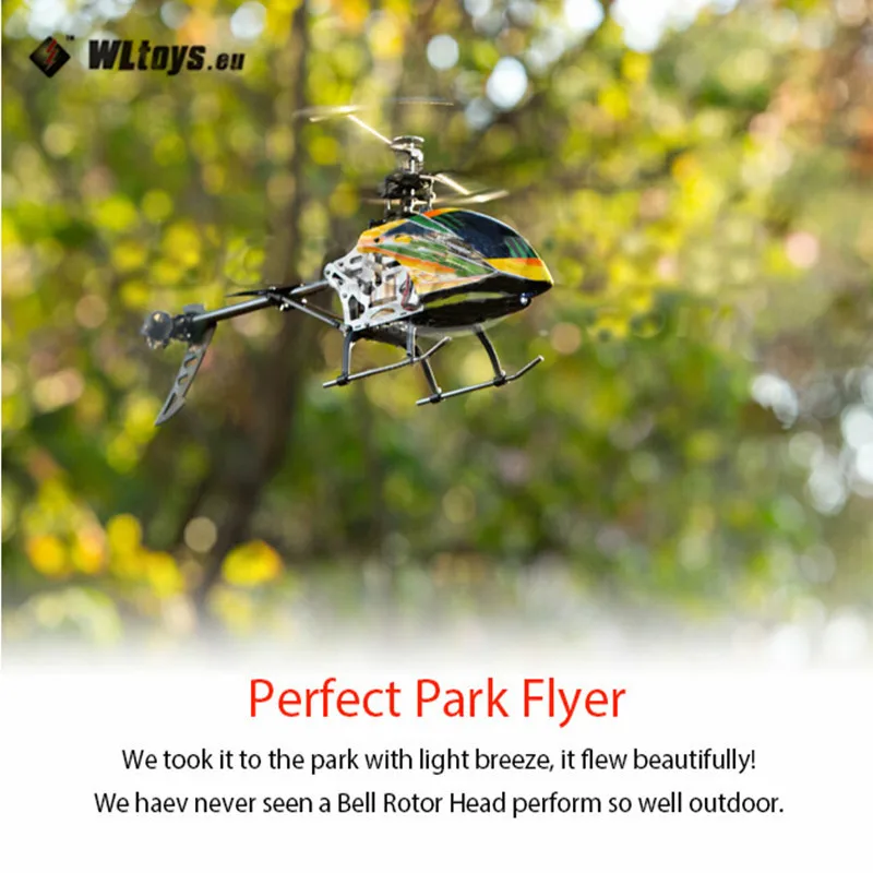 WLtoys V912 4CH бесколлекторный р/у вертолет с гироскопом 360 3D Flips BNF для детей игрушки