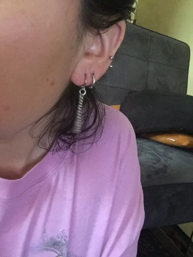 방탄소년단 JIMIN Stud Earrings Statement photo review