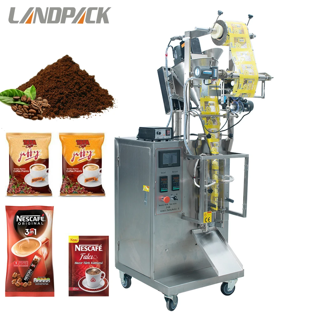 

Automatic Sugar Sachet Packing Machine/Vertical Form Fill Seal Curry Chili Milk Powder Coffee Spices Powder Packing Machine