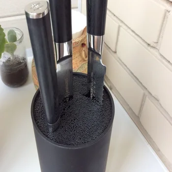 

SATOSHI HOLDER KNIVES WITH SEPARATOR stand knives quality cookware kitchen accessories ceramic knife set cooking sale 838-019