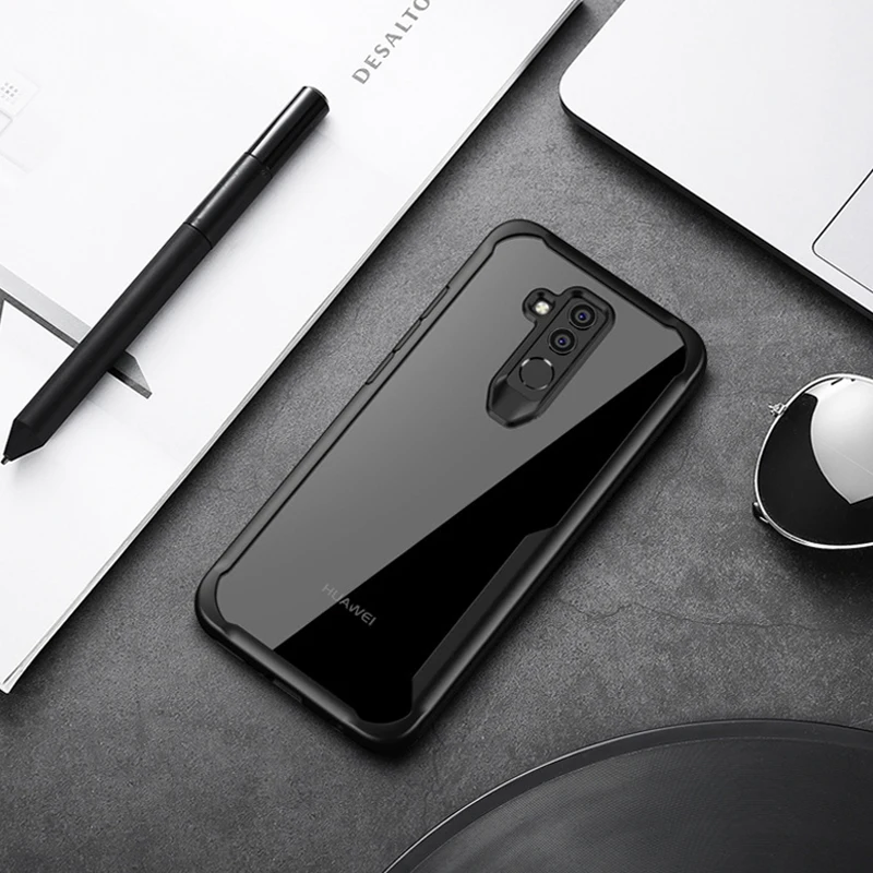LUPHIE Shockproof Case For Huawei Mate 20 Pro Lite Nova 3 3i Transparent Case (8)