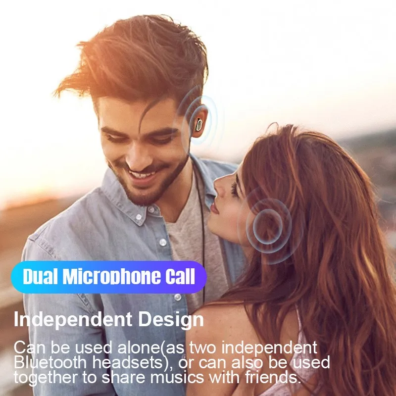 L6 TWS Truely Беспроводные Bluetooth 5 0 наушники стерео bluetooth гарнитура спортивные вкладыши