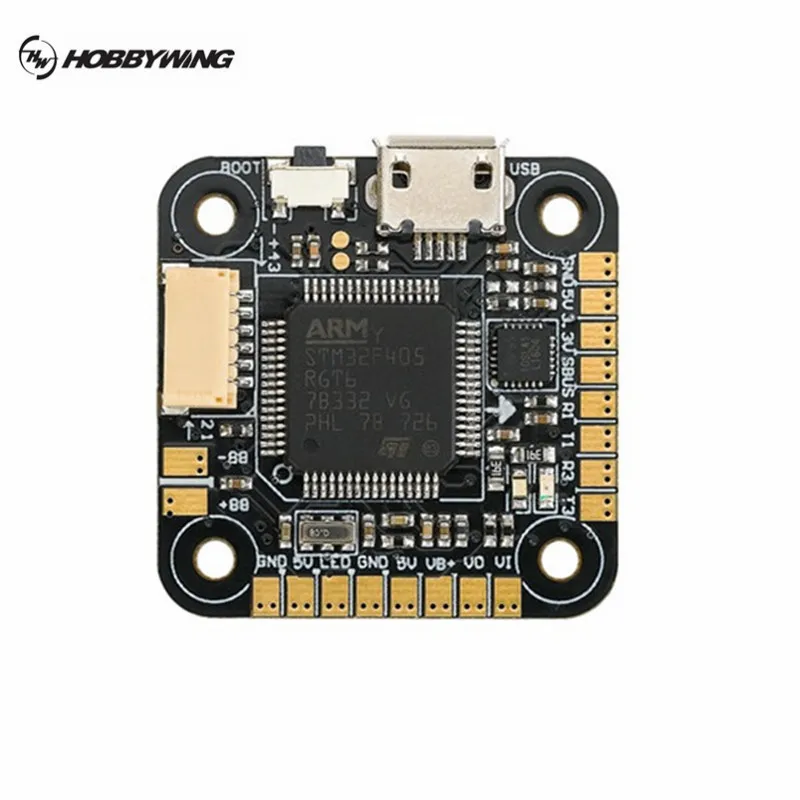 

Hobbywing XRotor for Nano F4 Flight Controller 20*20mm AIO OSD 5V BEC for RC Models Multicopter Frame DIY Spare Part Accs