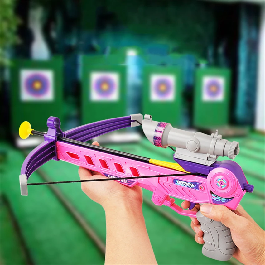 

1 Set of Outdoor Sports Archery Bow Toys Guns Parent-child Games For Children Infrared Suction Cup Arrow Birthday Gift For Kids