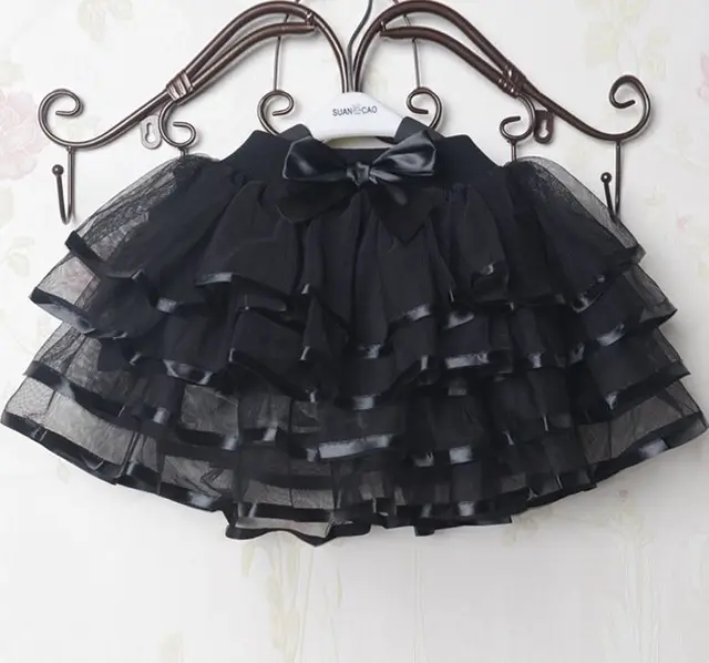 Girls petti skirt baby tutu skirts pink tulle puffy skirts toddler