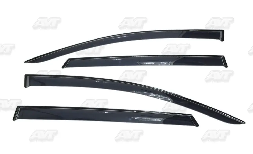 Window deflectors for Nissan Qashqai+2 2008-2013 1 set-4 pcs car styling wind decoration guard vent visor rain guards cover