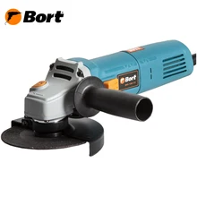 Машина шлифовальная угловая Bort BWS-1200-125(Мощность 1200 Вт, диск 125 мм, сверх компактный корпус, бронированный якорь и обмотка, увеличенный эксплуатационный ресурс