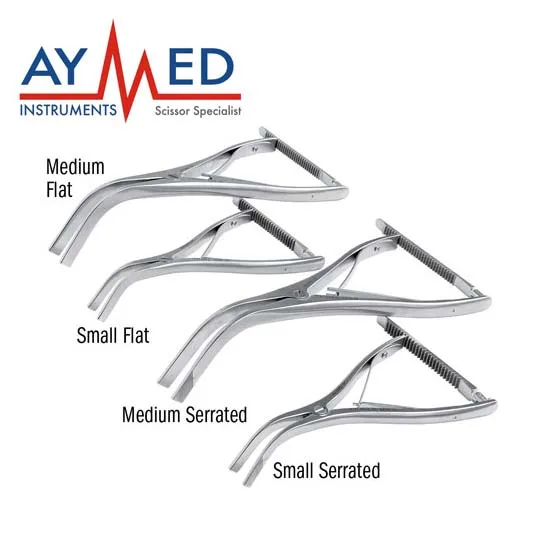 

4 pieces Calibrated Orthoppedic Spreader without Teeth bone surgery spine retractor spinal surgical knee instruments scissors
