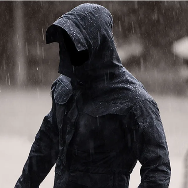  M65 UK US Army Clothes Casual Tactical Windbreaker Men Waterproof Flight Pilot Coat Hoodie Military