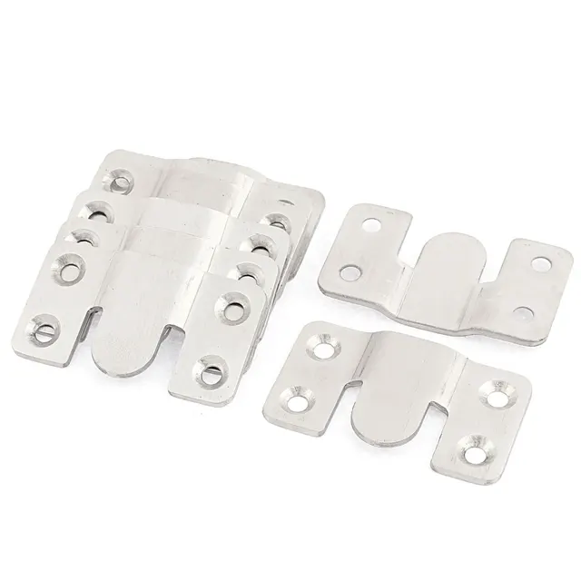 UXCELL 8Pcs Interlock Brackets Sofa Photo Frame Interlock Bracket Joint