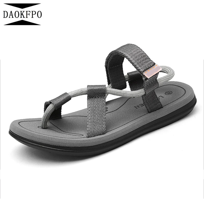 

DAOKFPO Fashion Breathable Summer Flats Slippers Couple Shoes Unisex Casual Beach Outdoor Walking Seaside Flip Flops NVB-34