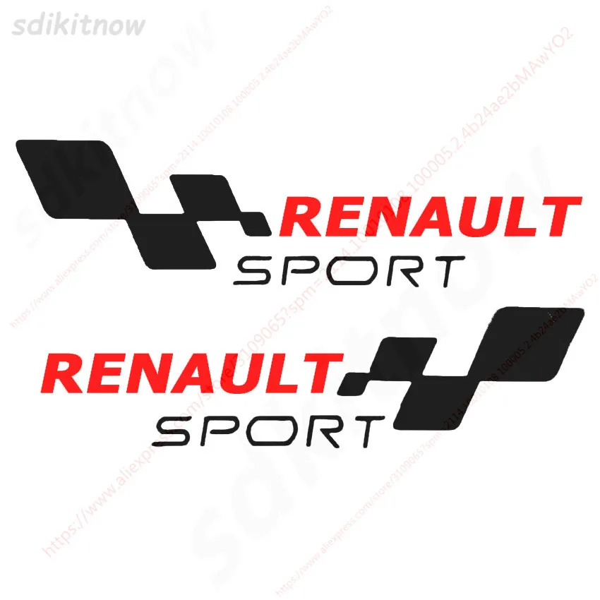 2 шт. водонепроницаемые ПВХ наклейки для кузова автомобиля Renault Megane 3 Scenic Laguna Captur