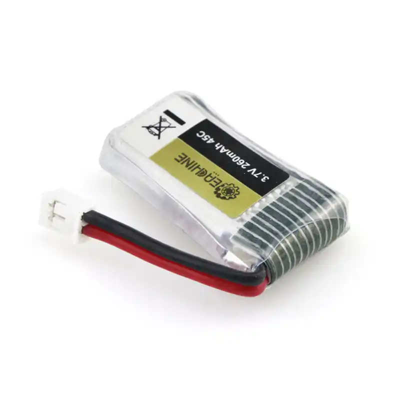 Eachine E013 E010 E010C E011 Мини RC Квадрокоптер Дрон запасные части 3 7 V 260MAH 45C Lipo батарея